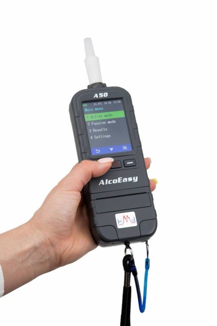 Алкотестер AlcoEasy A50 с сертификатом о поверке Алкотестер AlcoEasy A50 с сертификатом о поверке